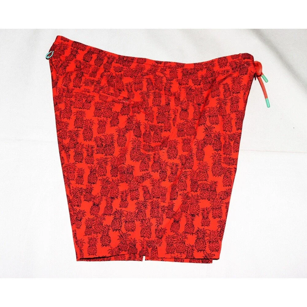 Tori Richard Anana Day‎ Tradewind Technology Shorts Pineapple Lined Swim Trunks